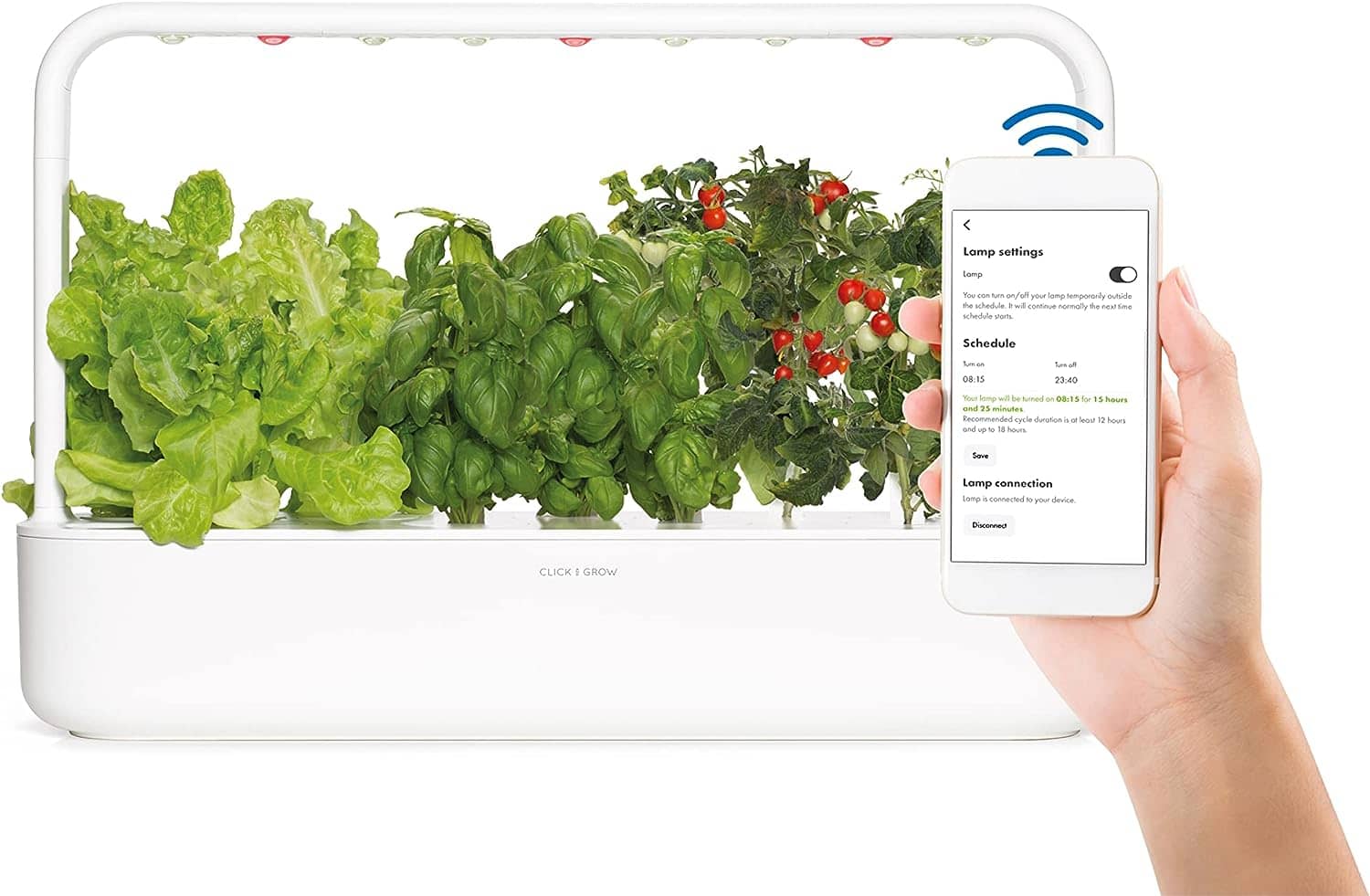 Home-Farming Pflanzsystem mit App-Steuerung
