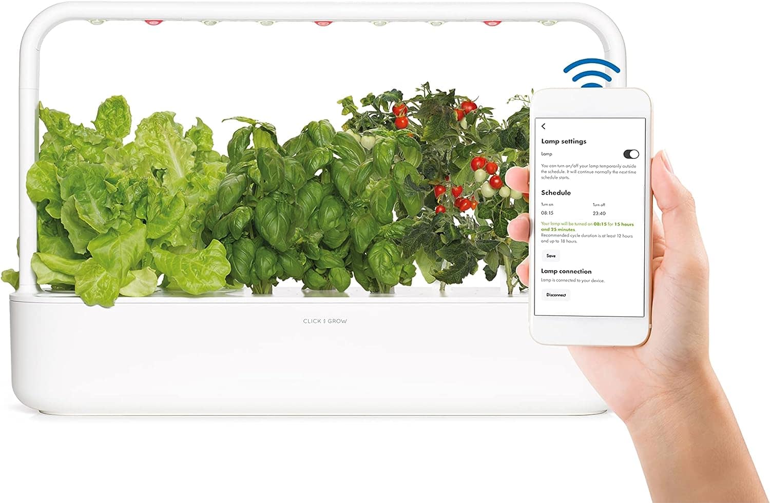 Home-Farming Pflanzsystem mit App-Steuerung